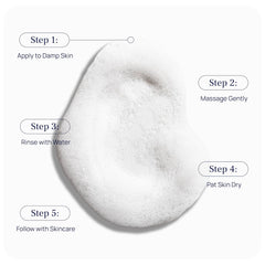 Pureance Cleansing Foam rose-water-splash brightens and refreshes the complexion