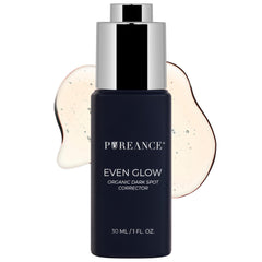 PUREANCE Even Glow bottle for brightening skin.