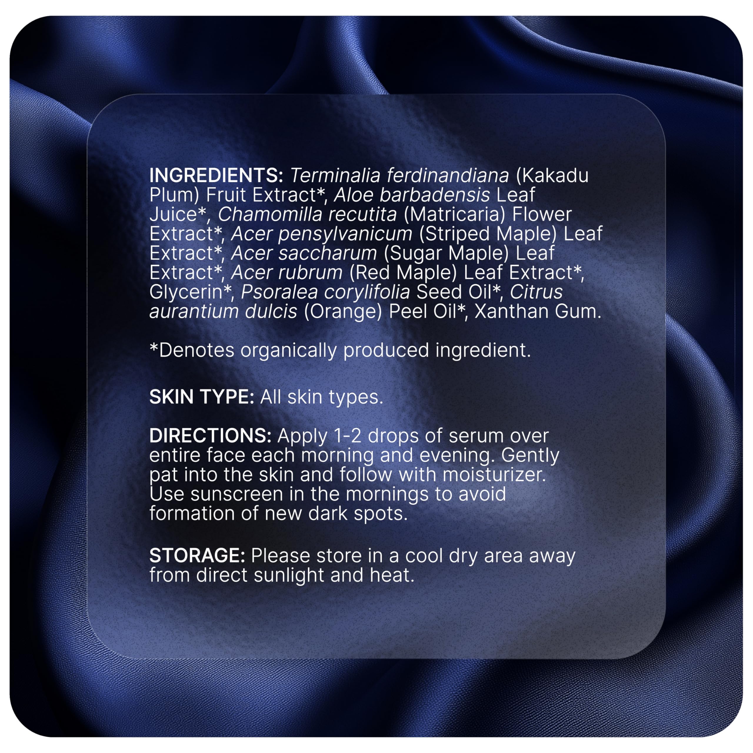 Canada-made PUREANCE Even Glow enhances a radiant complexion.