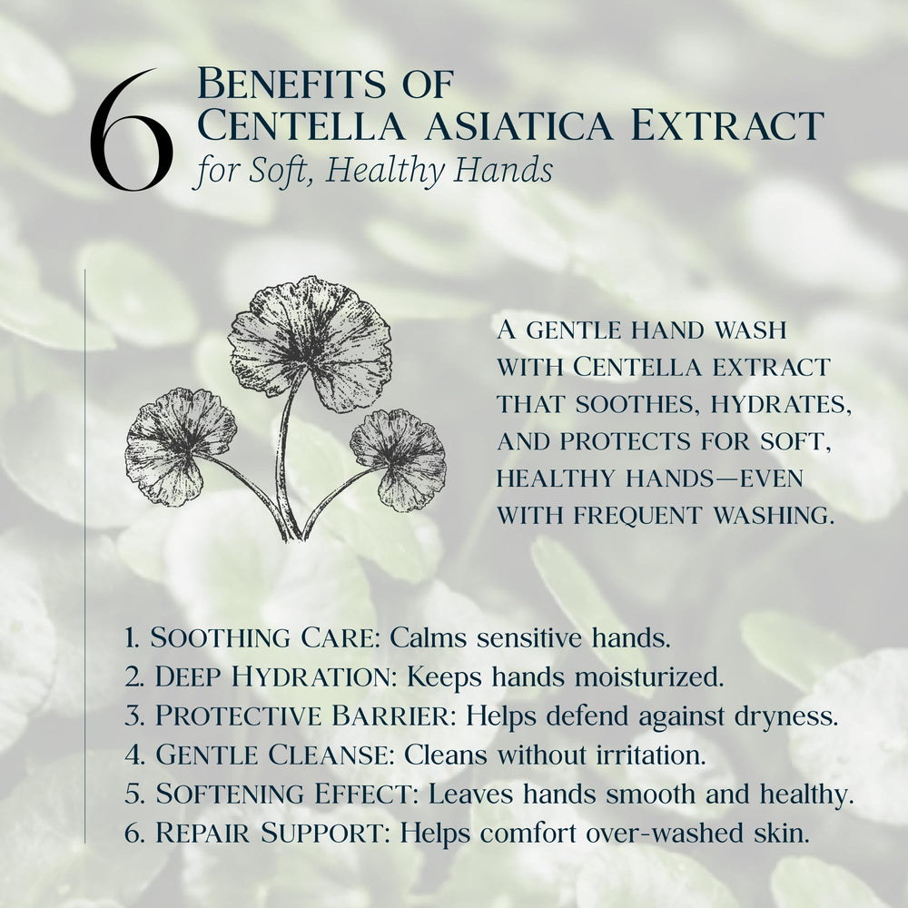 Purebble hyaluronic acid hydration for smoother, softer hands.