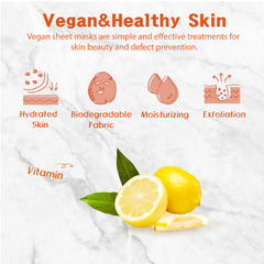 Purederm vitamin C citrus ingredients with tangerine and lemon for vitality