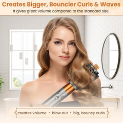 PUREGUST volumizing brush provides a polished, humidity-resistant finish