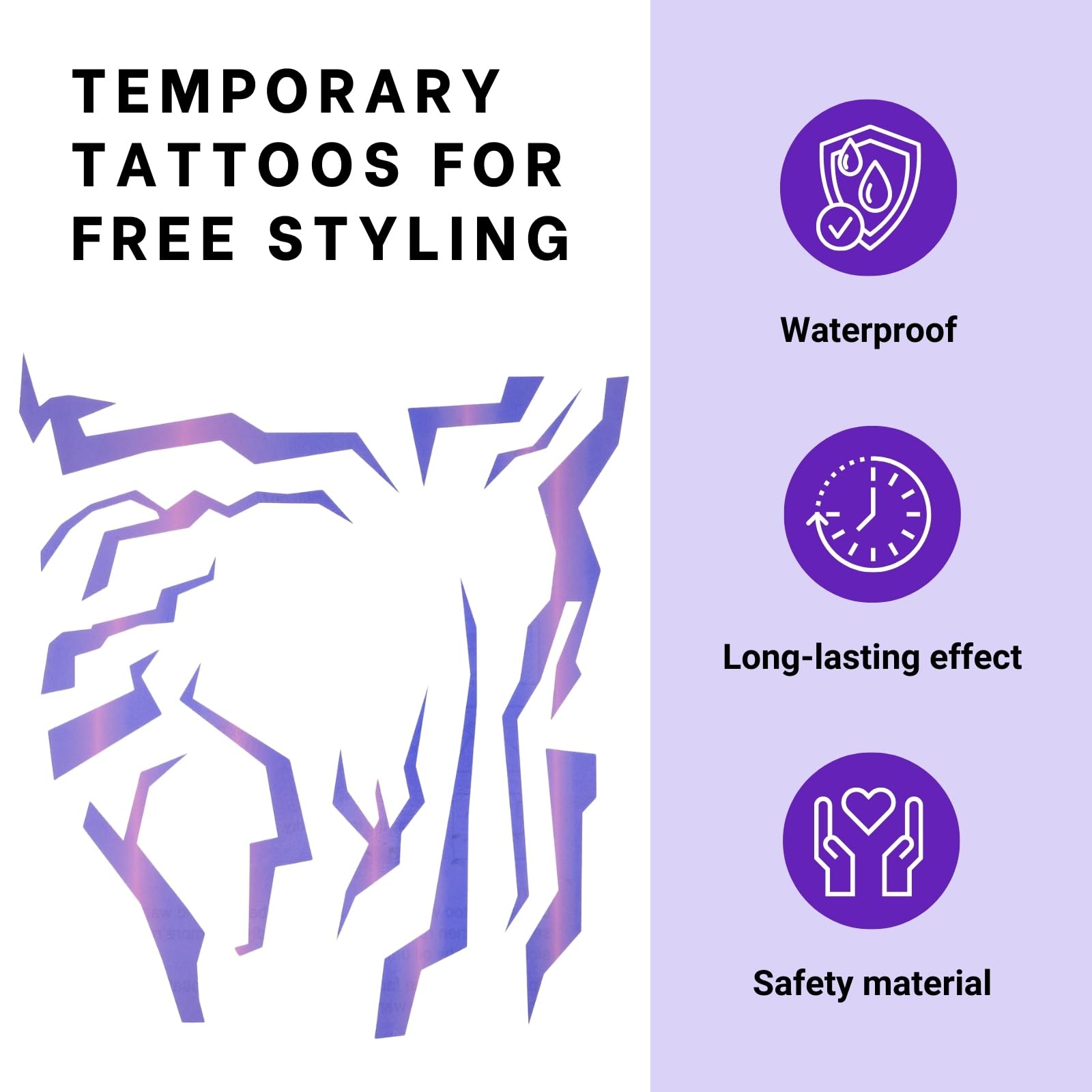 PUREHAIR Water-transfer application makes quick, mess-free style changes