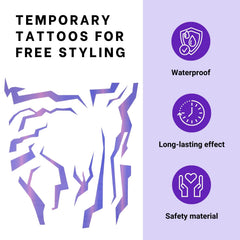 PUREHAIR Water-transfer application makes quick, mess-free style changes