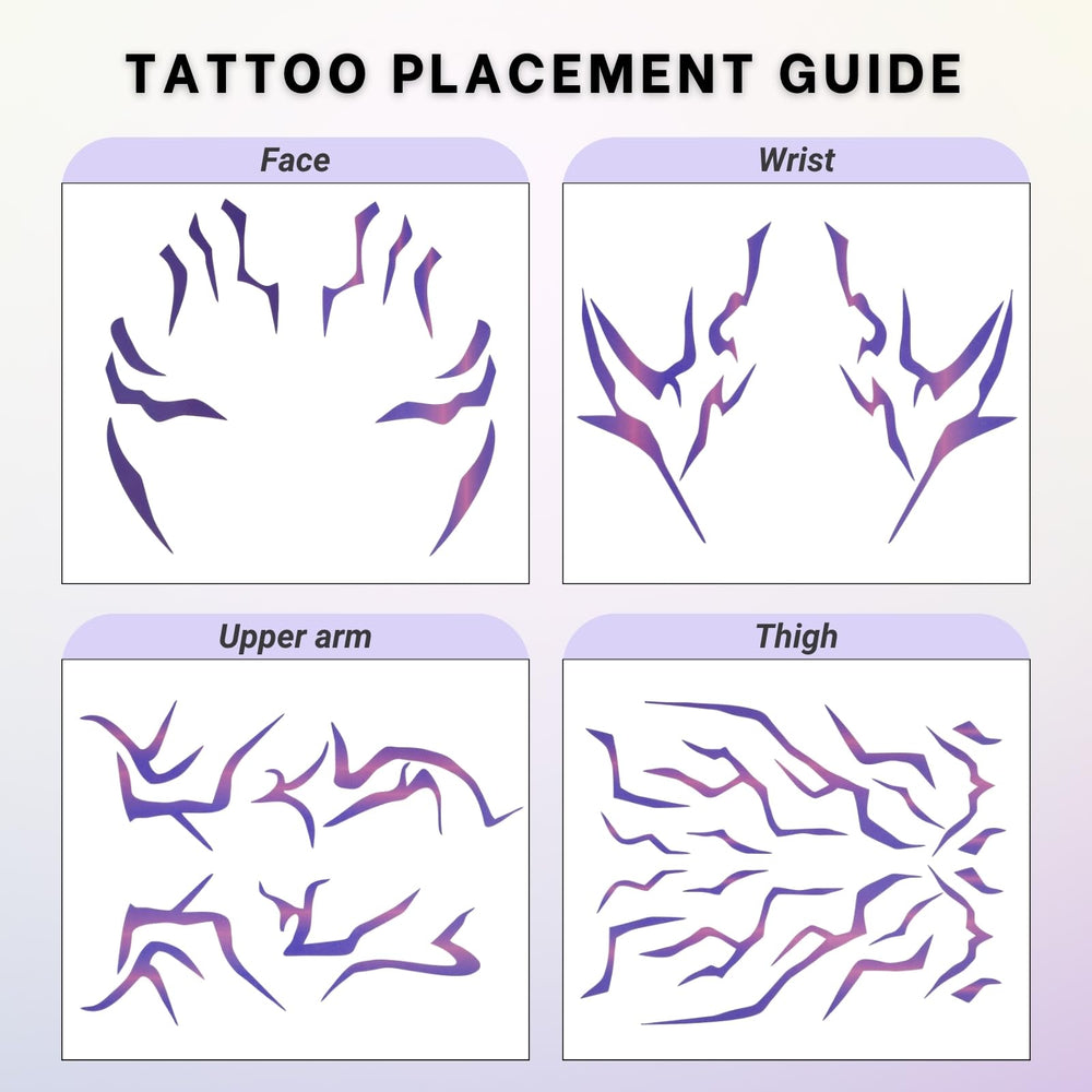 PUREHAIR waterproof tattoo withstands sweat and movement for active events.