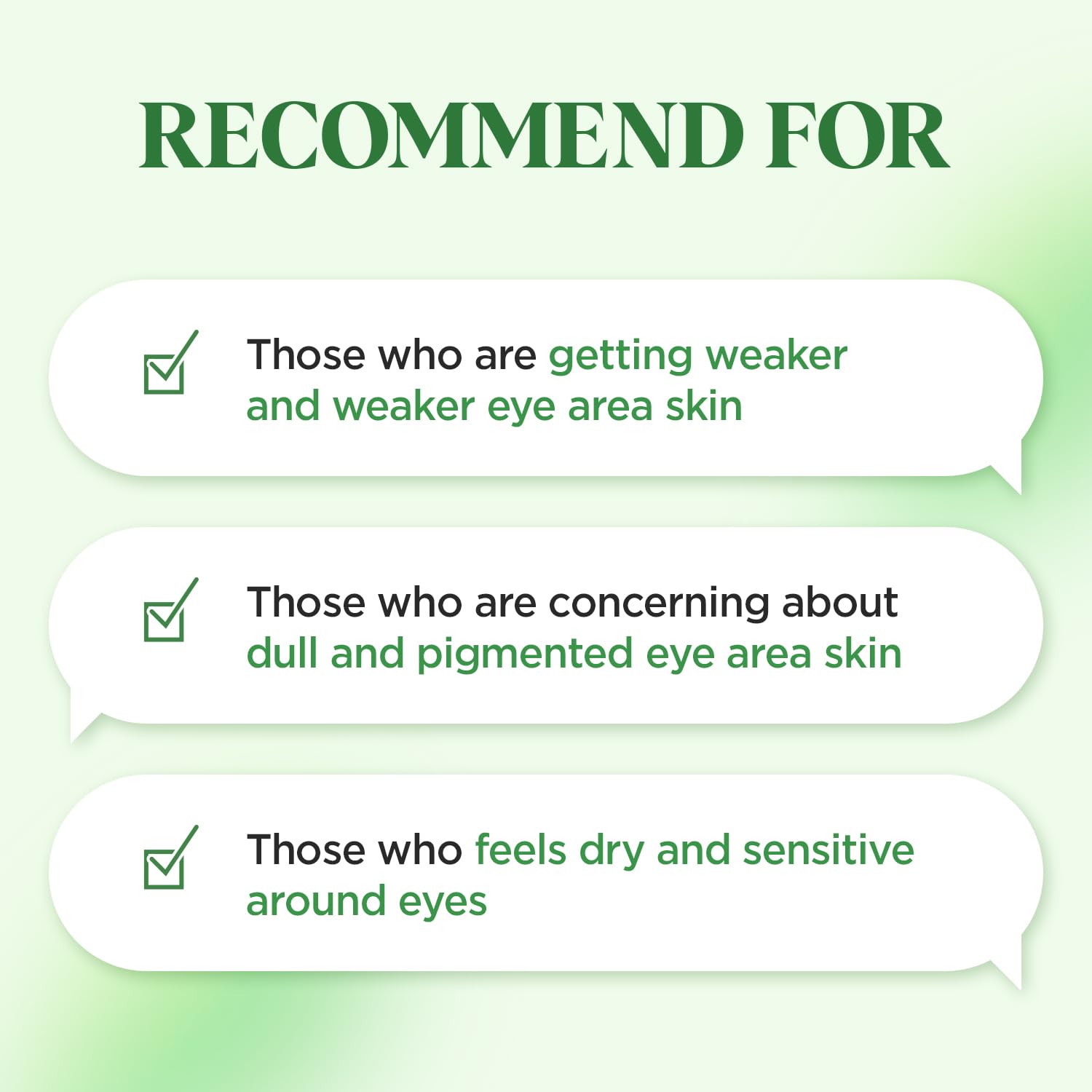 Pureheal's Centella 80 Eye Cream with eucalyptus scent delivering a refreshing finish.