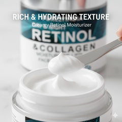 Dispense and glide action showing quick absorption without residue.