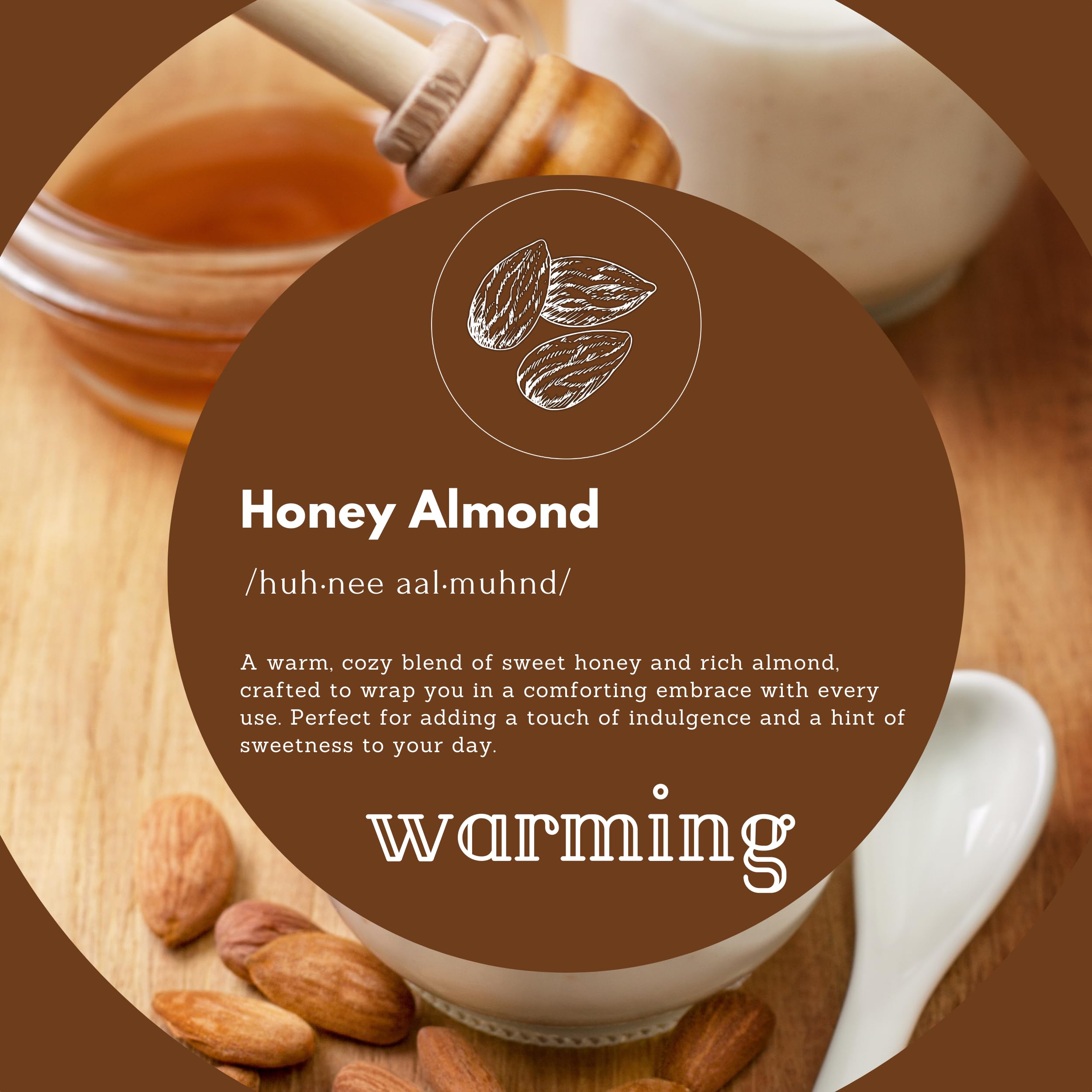 Biodegradable formula of Puremax Honey Almond foaming soap supports eco-conscious cleaning.