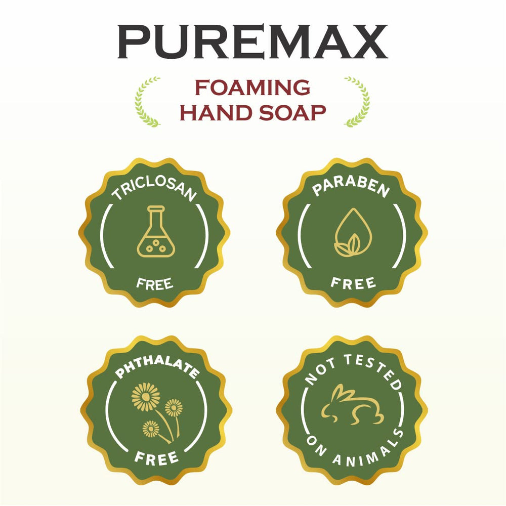 Puremax Honeysuckle gallon container front highlights eco-friendly refill option