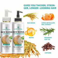 PureNaturis hair-growth serum bottle highlighting rosemary and biotin for daily use