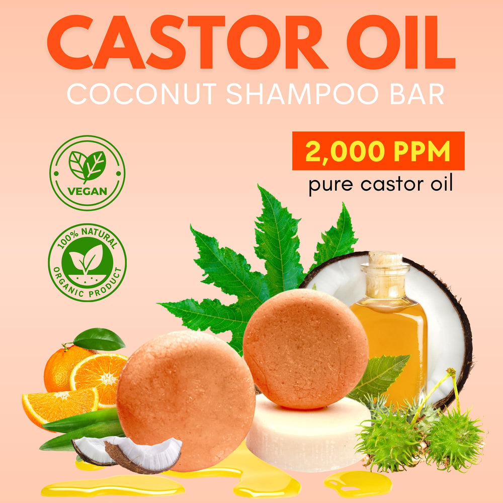 PureRootss castor oil shampoo bar lather shows rich foam for cleansing.