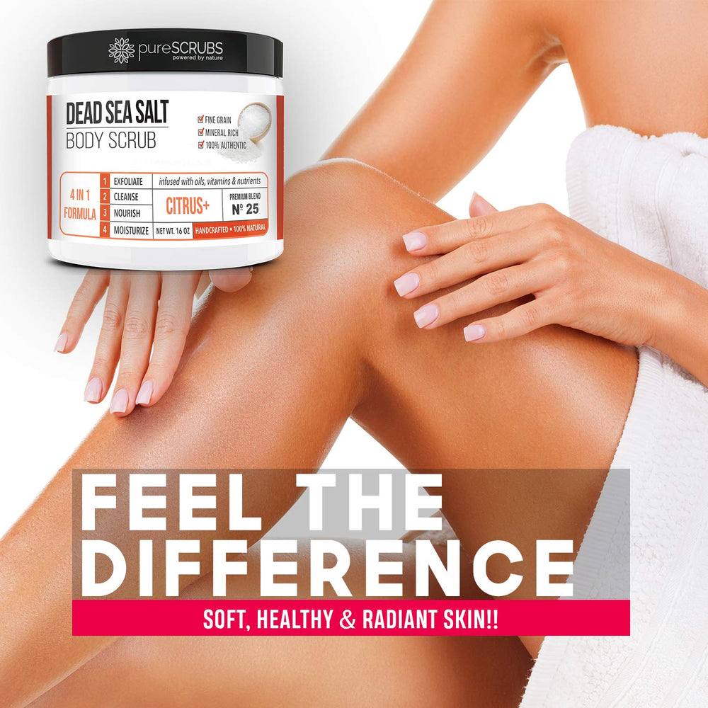 PureSCRUBS exfoliating oatmeal soap bar provides gentle cleansing and skin softening.