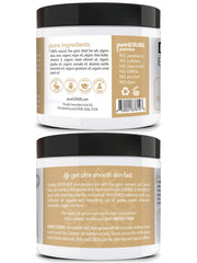 pureSCRUBS wooden spoon included for easy scooping and portion control