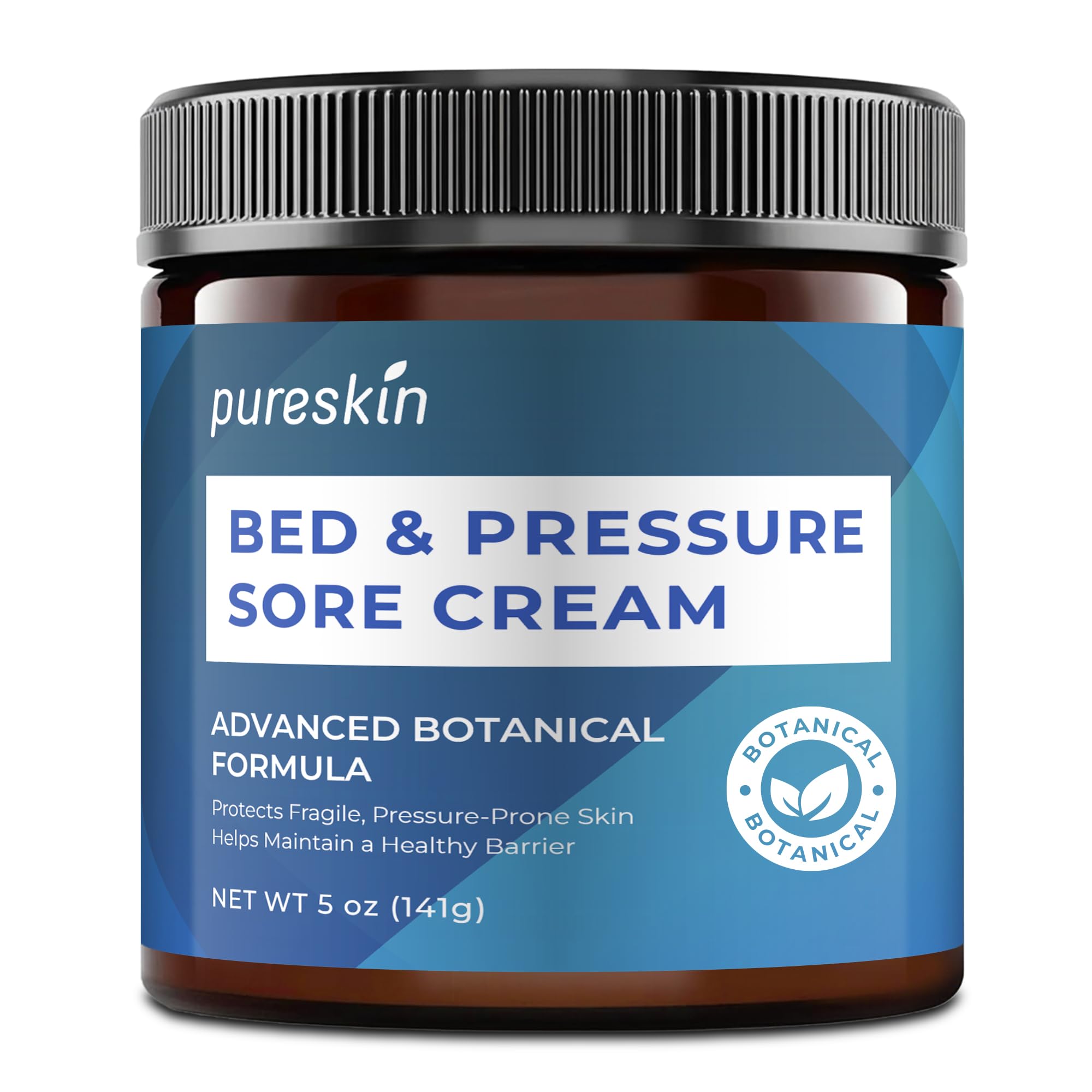 PURESKIN Bed Sore Cream bottle pour enables easy, mess-free application for sensitive skin
