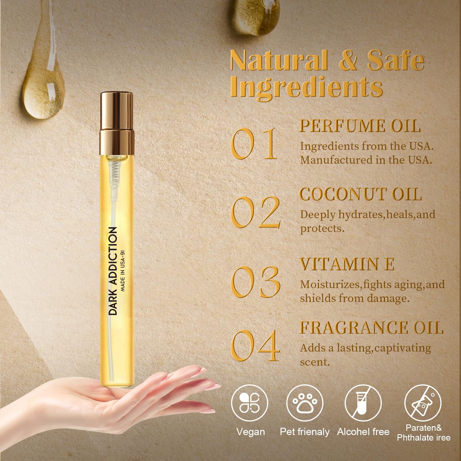 PUREU made-in-USA packaging seal signals premium quality at an accessible price.
