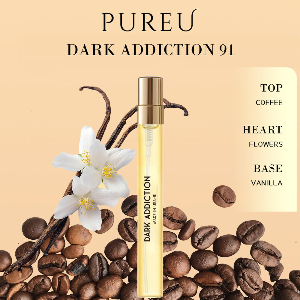 PUREU natural oil base highlights coconut, almond, and jojoba for skin-friendly application.
