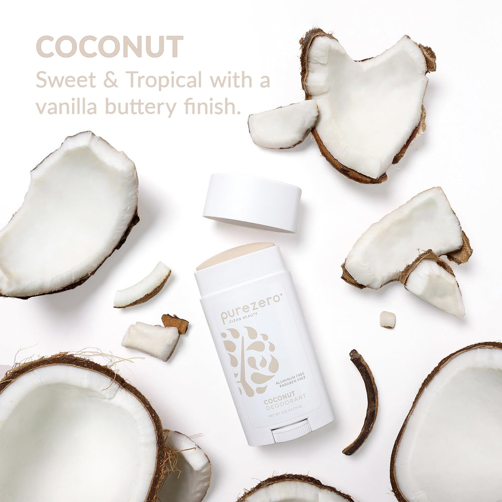 Purezero Coconut Deodorant demonstrates 24-hour protection in action