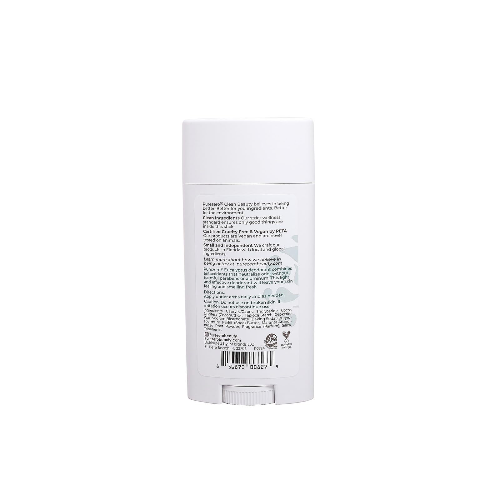 Purezero deodorant provides 24-hour odor protection without aluminum