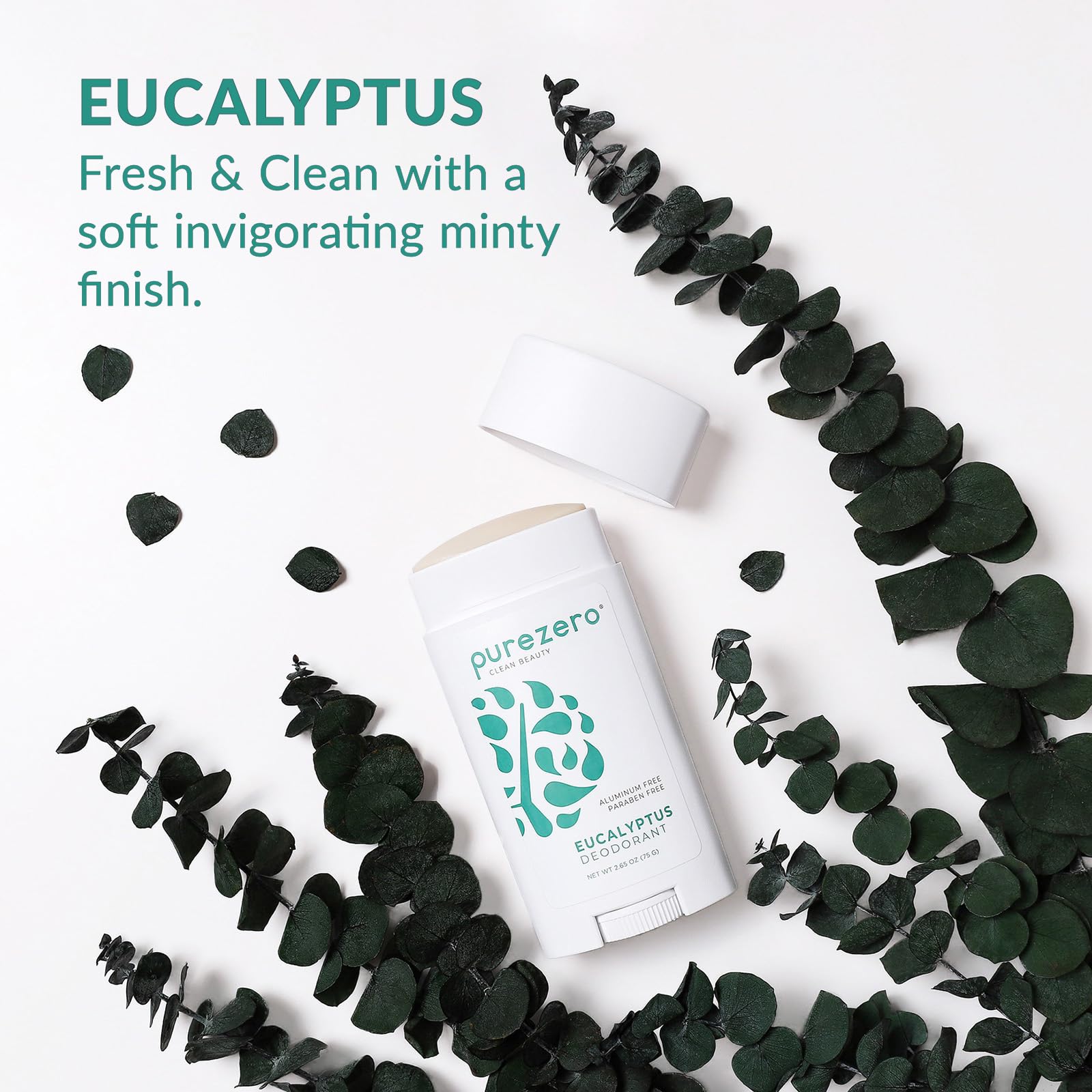 Purezero eucalyptus deodorant ideal for both women and men