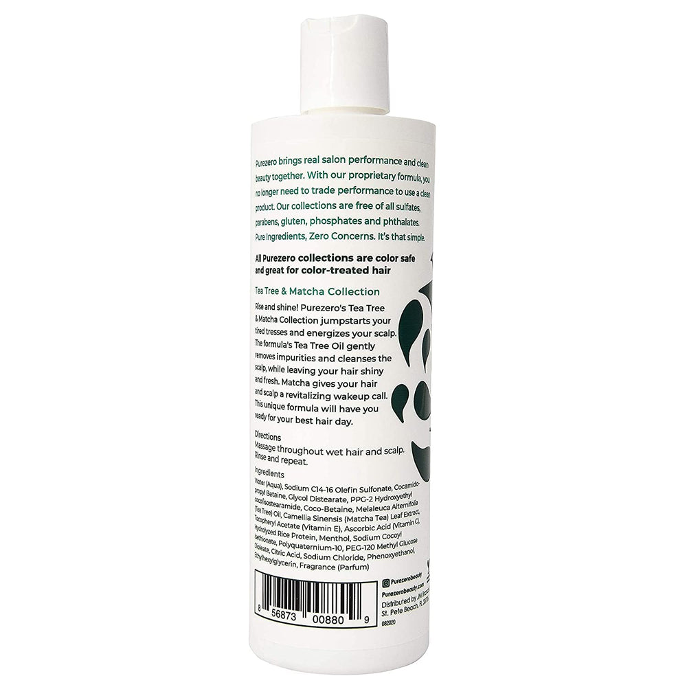Purezero packaging box emphasizes USA-made and vegan-friendly status.