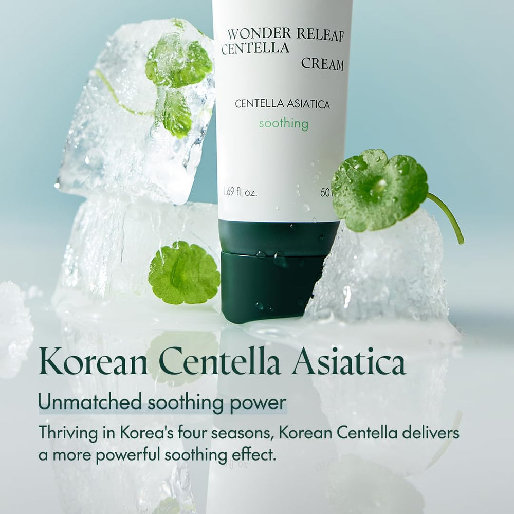 Purito Centella Cream packaging details emphasize hydration and barrier support
