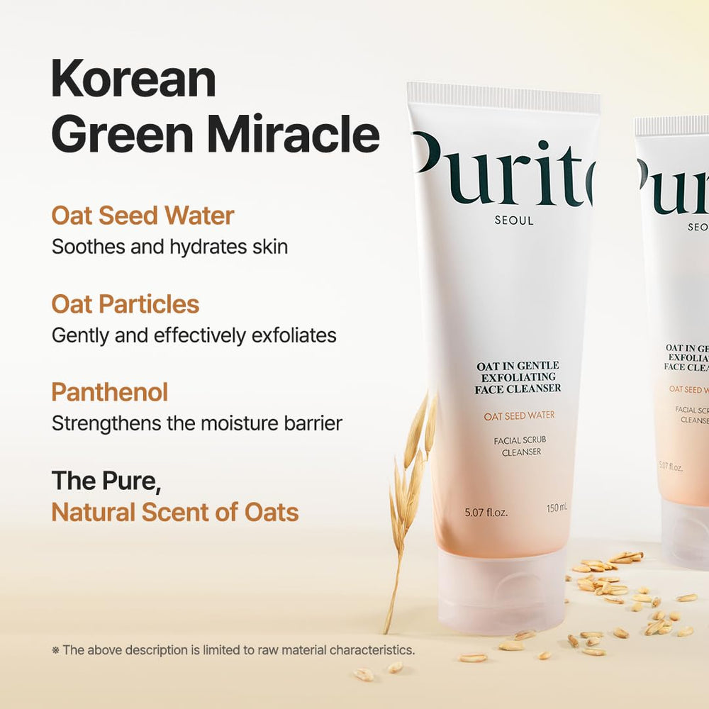 Purito cleanser foaming lather shown as everyday facial wash