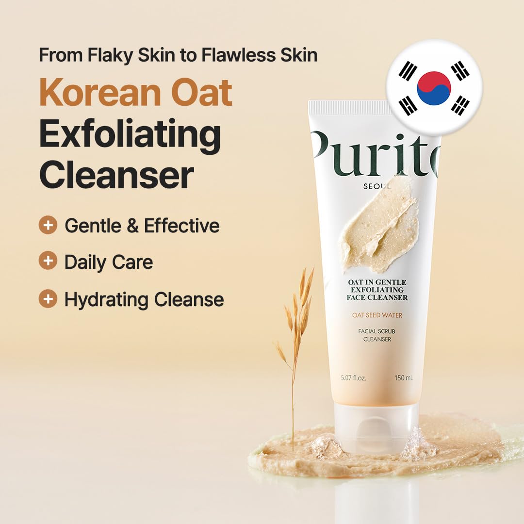 Purito packaging highlights vegan, non-comedogenic formula for clean skin