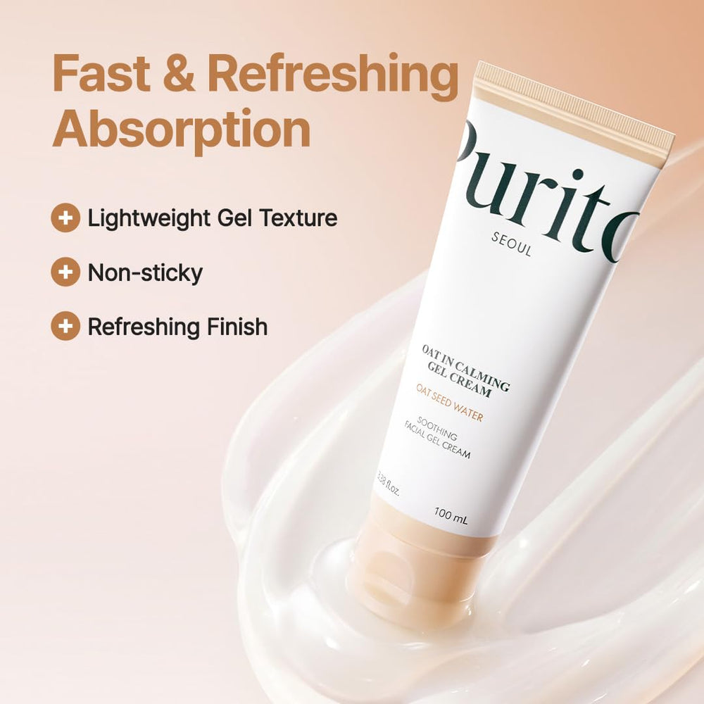 Purito Oat In Calming Gel Cream in humid weather routine