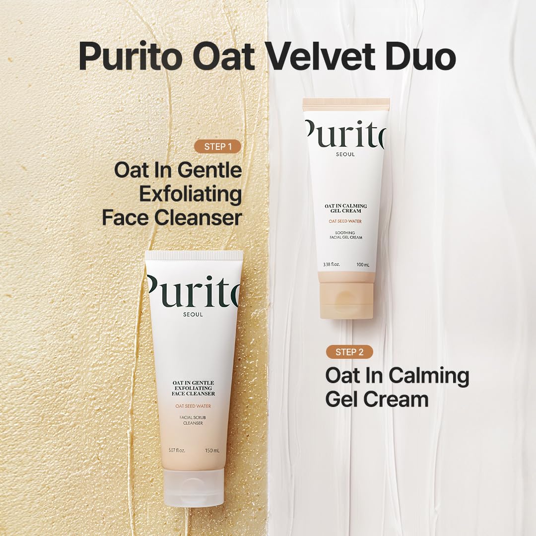 Purito Oat In Calming Gel Cream ideal for blemish-prone skin