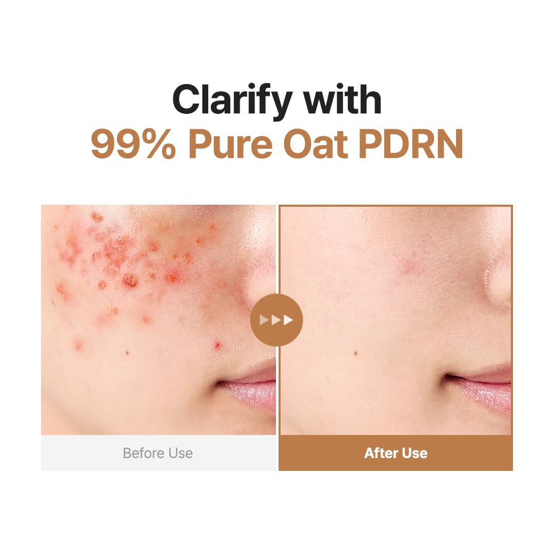 Purito oat seed water visual highlighting 80% infusion for moisture