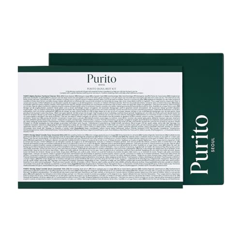 Purito Seoul Best Kit mini collection, travel-friendly sizes for on-the-go care.