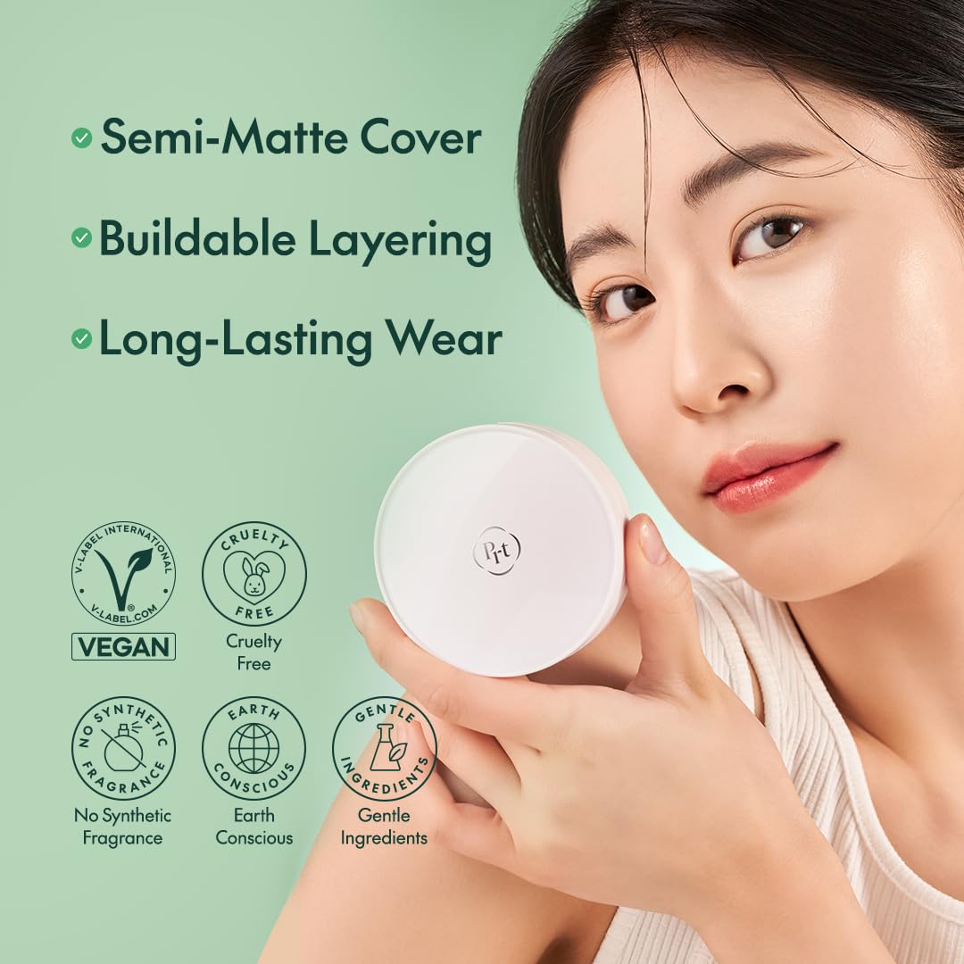 Purito Seoul Wonder Releaf Centella BB Cushion compact swatch highlights shade 23 Natural Beige