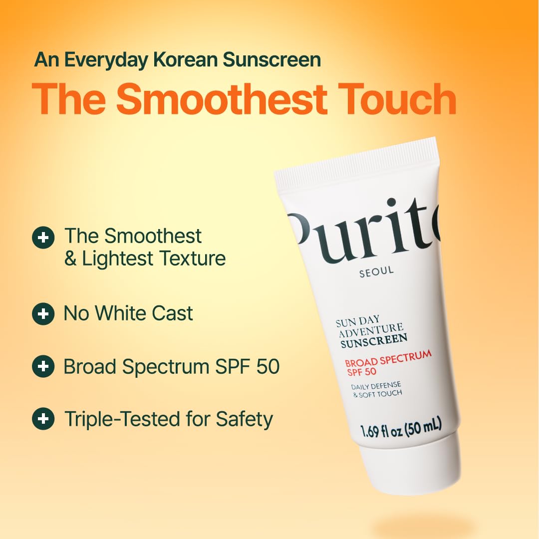 PURITO oil-free formula keeps skin fresh and non-greasy all day