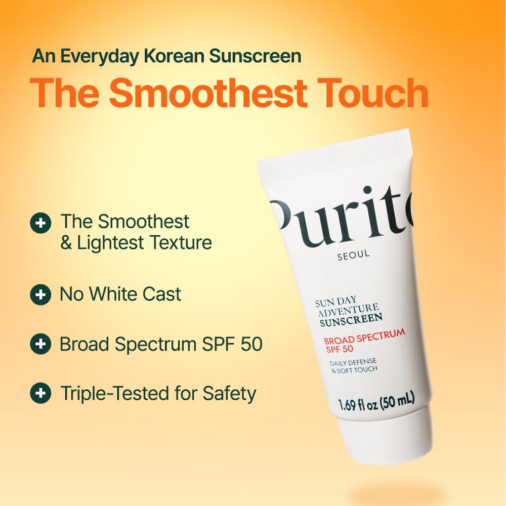 PURITO oil-free formula keeps skin fresh and non-greasy all day