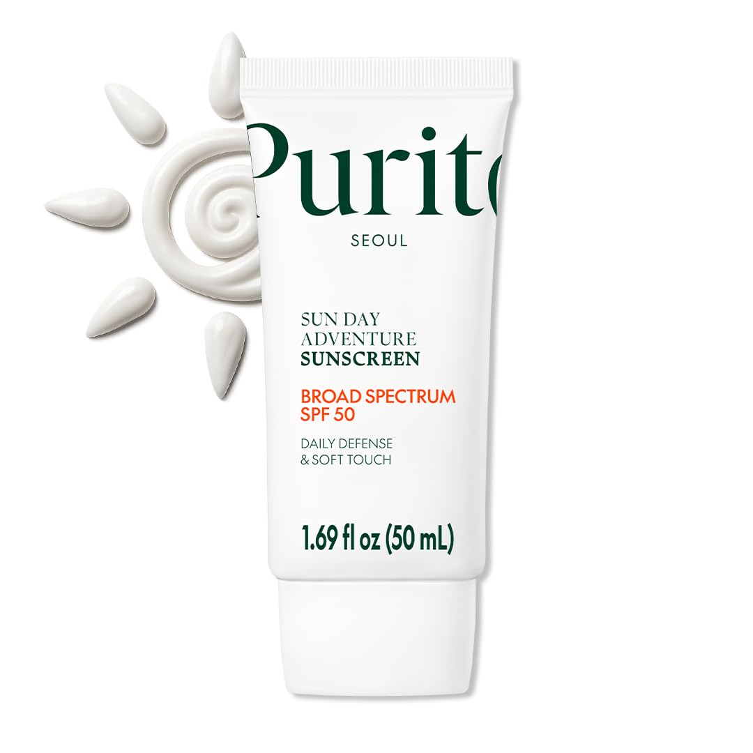 PURITO sunscreen SPF 50 with ultra-smooth texture for daily glide