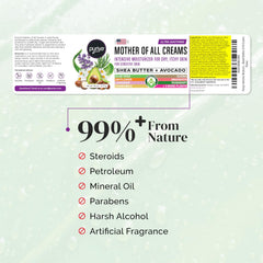 Puriya Intensive Moisturizer with aloe vera for soothing hydration.