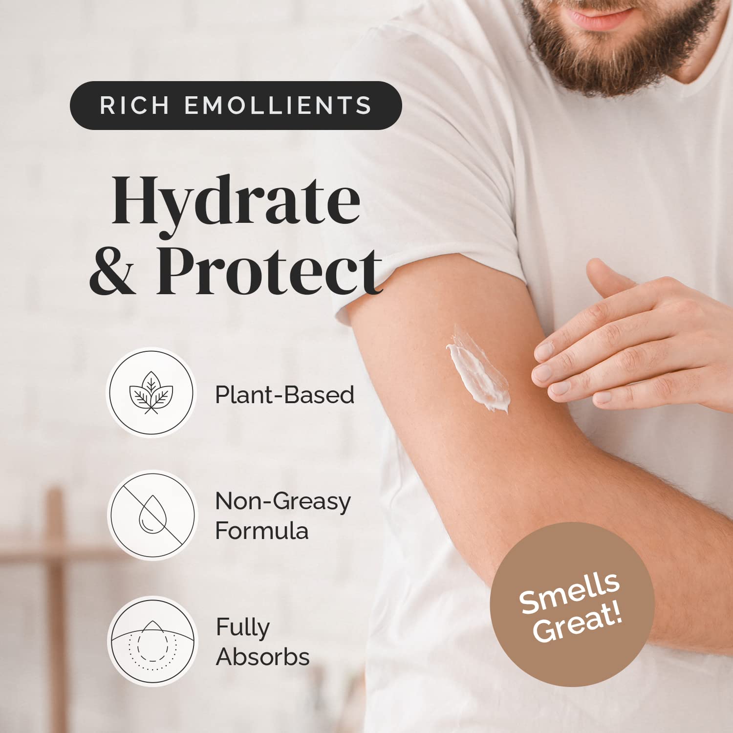 Puriya Intensive Moisturizer, dermatologist tested for gentle use on sensitive skin.