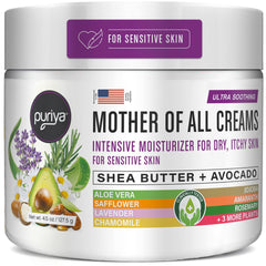 Puriya Intensive Moisturizer jar with honey for deep hydration.