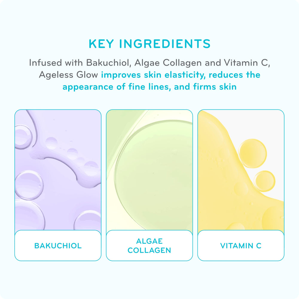 Pūrlisse Ageless Glow BB Cream SPF 40 applying with fingertips demonstrates quick, even application.
