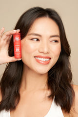 Purlisse Blush Glow Berry Bliss swatch reveals creamy, buildable texture on skin.