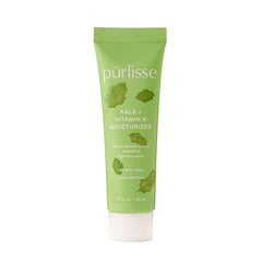 Purlisse Kale + Vitamin K moisturizer bottle for detox hydration.