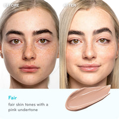Purlisse Radiant Glow BB Cream on skin reveals luminous, natural radiance.