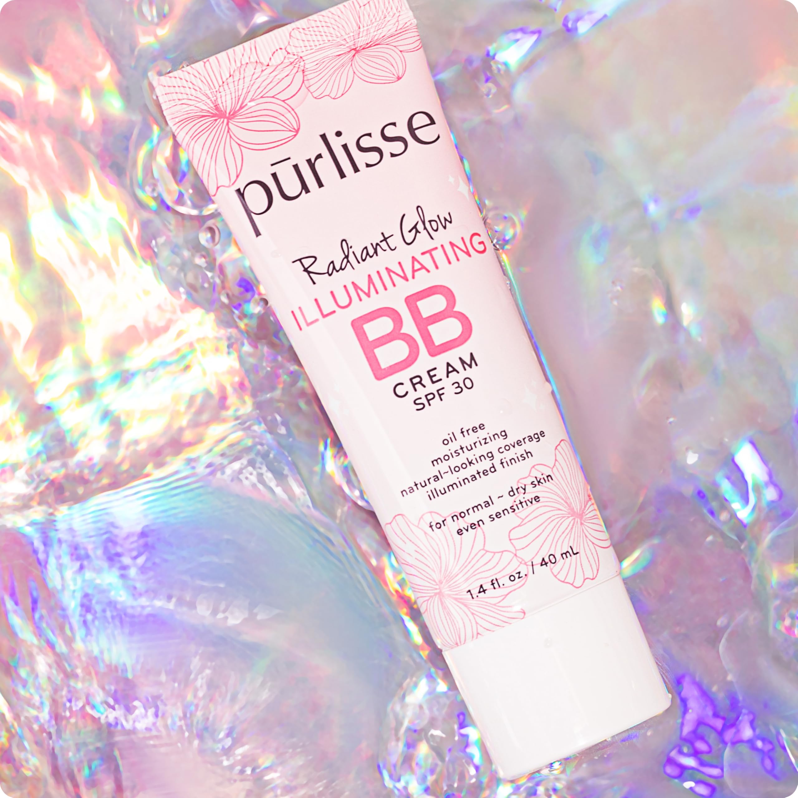 Swatch on hand demonstrates buildable, natural finish with pūrlisse