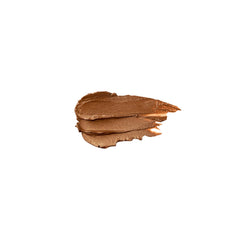 purlisse Vivi Glow BB Bronzer Stick swatch on cheek for radiant, buildable bronze.