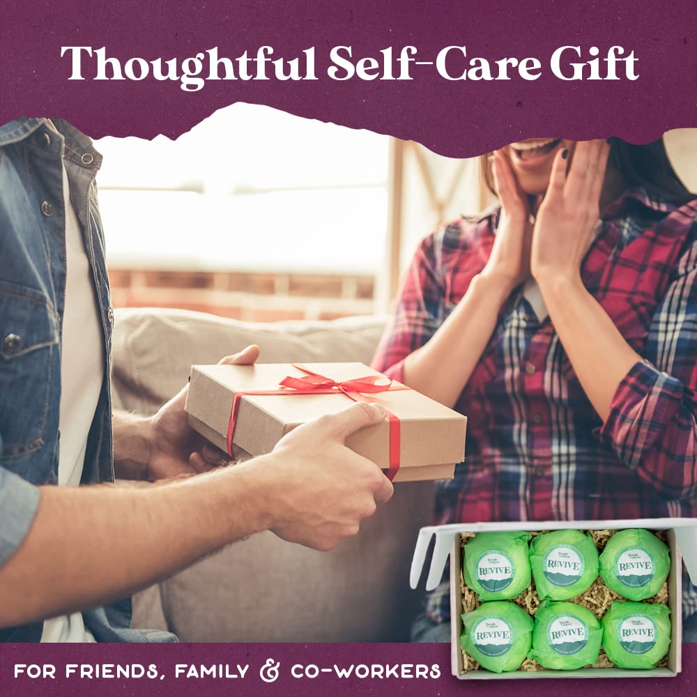 Purple Canyon at-home spa vibe with eucalyptus scent and bubbles