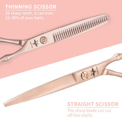 PURPLEBIRD hair-thinning-scissors-gold for texture and shaping