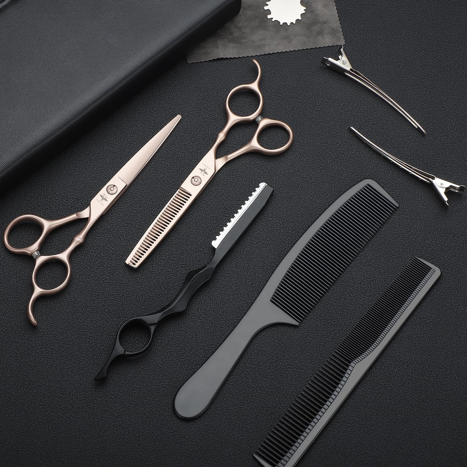 PURPLEBIRD home-salon pet-hair scissors kit for multi-use grooming