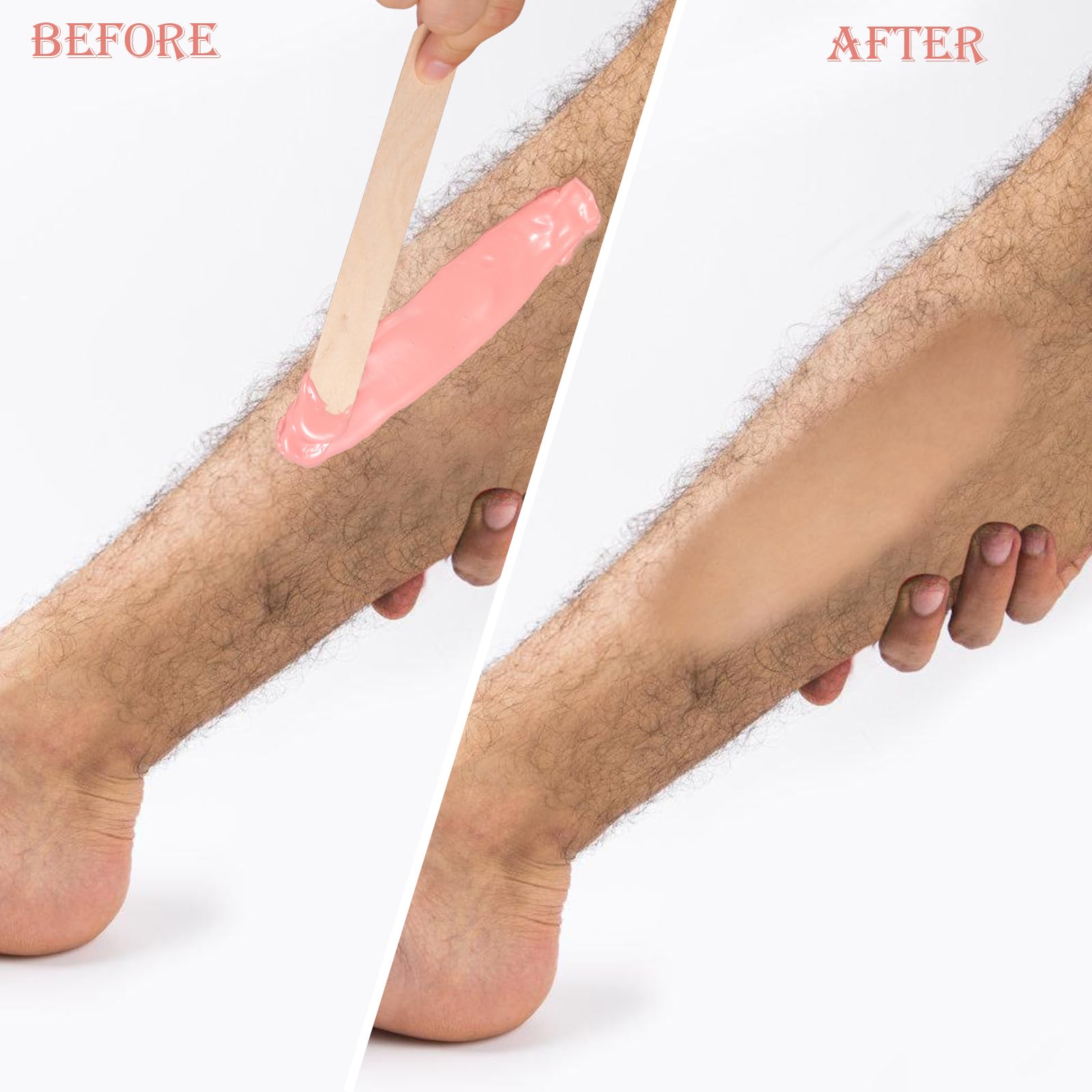 PURPLESKY skin-friendly wax designed for gentle hair removal.