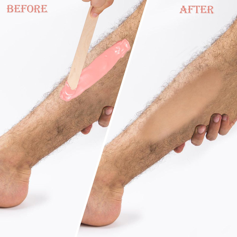 PURPLESKY skin-friendly wax designed for gentle hair removal.