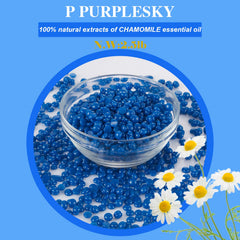 Purplesky wax beads melting for at-home waxing sessions